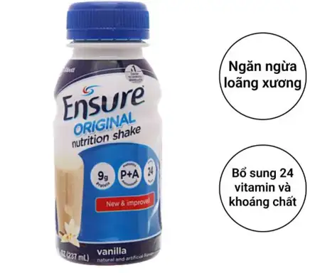 Ensure Original vani chai/237 ml ( dạng nước ) hàng Mỹ