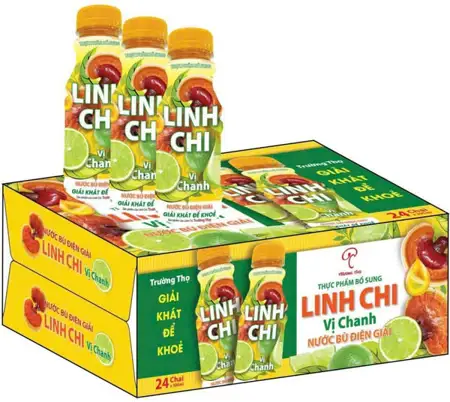 Nước điện giải linh chi