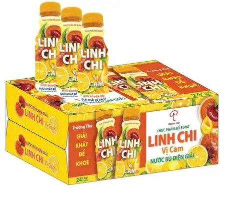 Nước điện giải linh chi